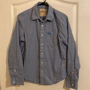 Hollister cotton button front shirt Junior size small